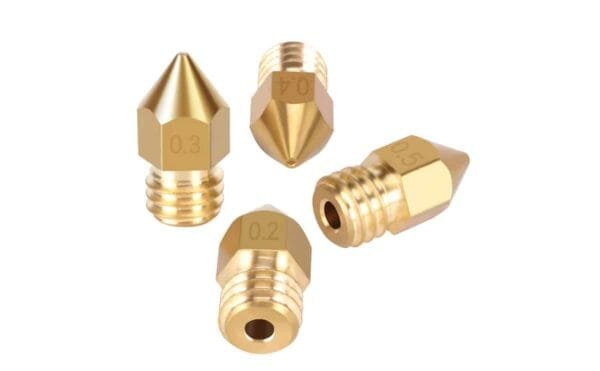 MK8 Nozzle Brass Nozzle for 3D Printer Hotend - Image 4