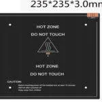 235 * 235 * 3mm 24V / 250W Heat Bed Heatbed Hot Plate Aluminum for 3D Printer