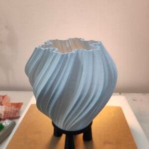 Snowflake Smart 3D Printed Lamp by Picraft