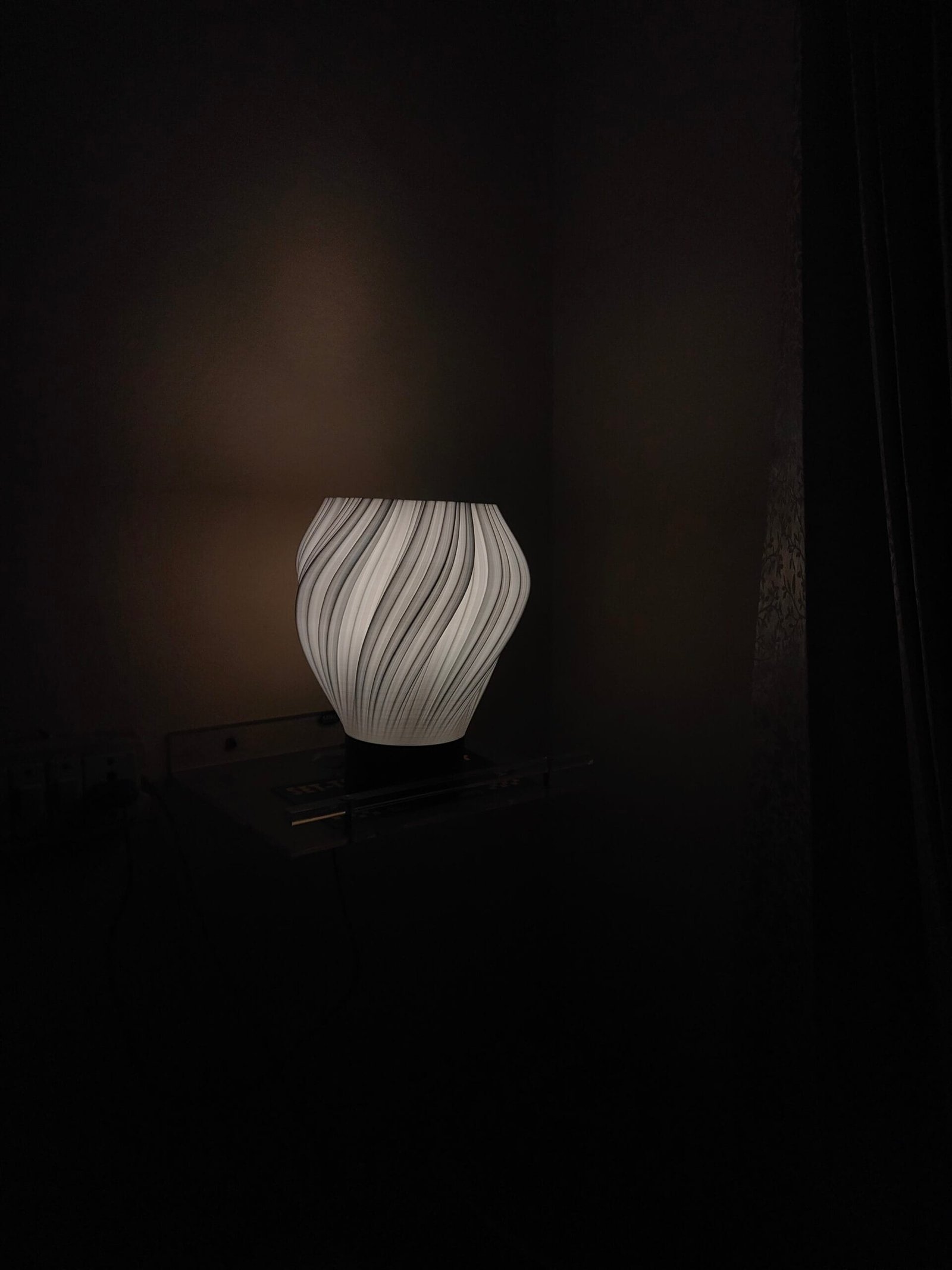 Snowflake Smart 3D Printed Lamp by Picraft - Image 2