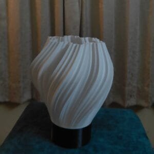 Snowflake Smart 3D Printed Lamp by Picraft