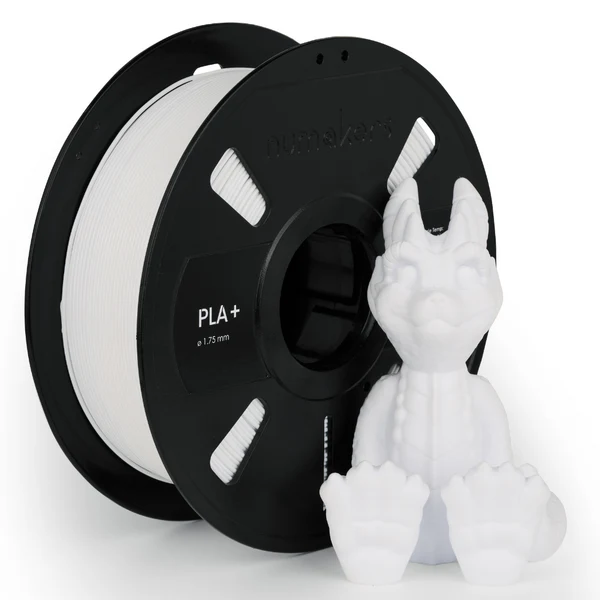 Numakers PLA+ Filament- cool white (1.75mm/ 1kg Spool)