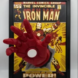 Iron Man – 3D Printed Filament Painting | Multicolor 3D Wall Art